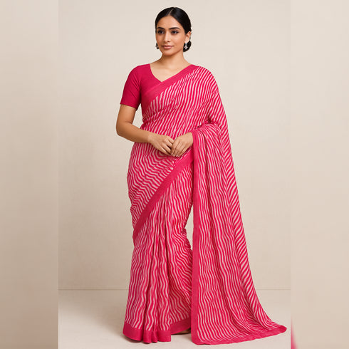 Laheriya Chinon Ciffon Fabric-F4390